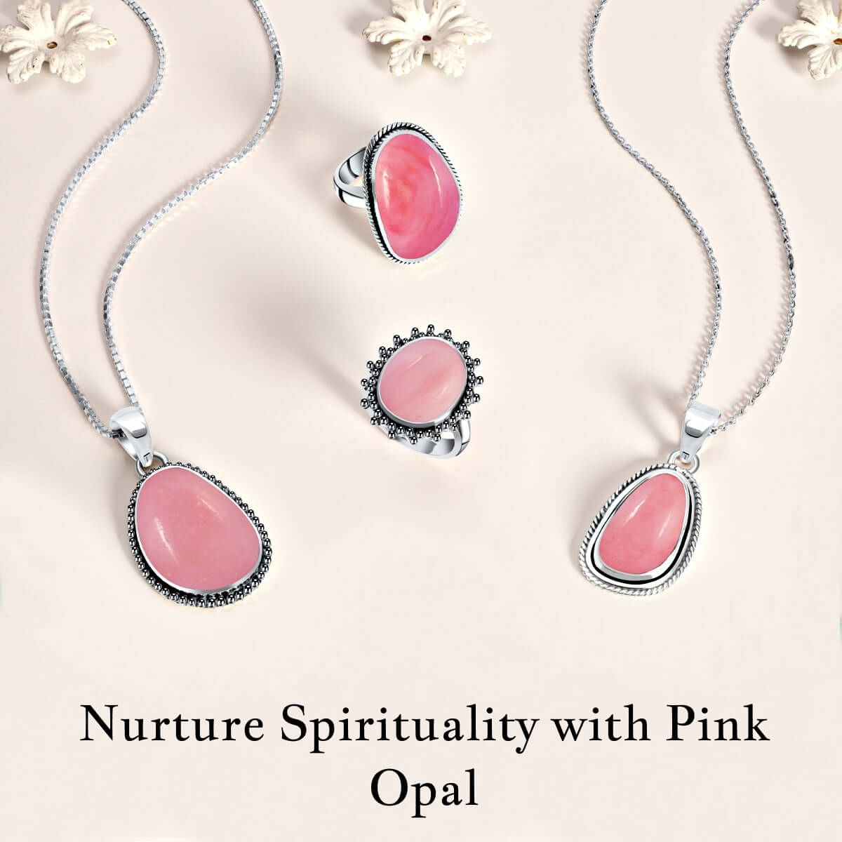 Spiritual Healing Properties of Pink Opal Gemstone Jewelry