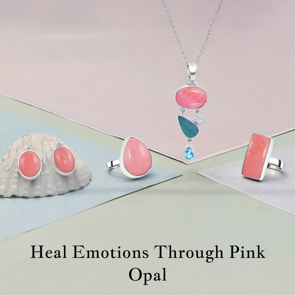 Emotional Healing Properties of Pink Opal Gemstone Jewelry