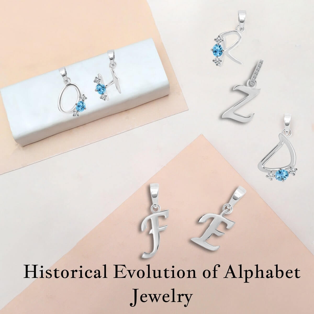 History of Alphabet Jewelry
