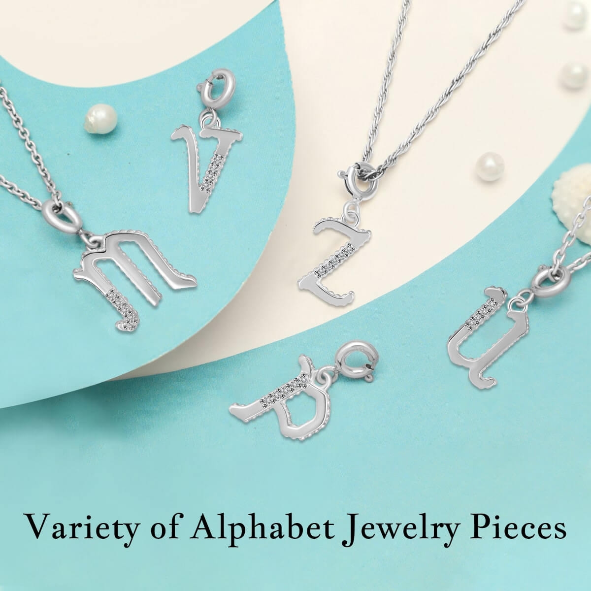 Assortment of Alphabet Jewelry