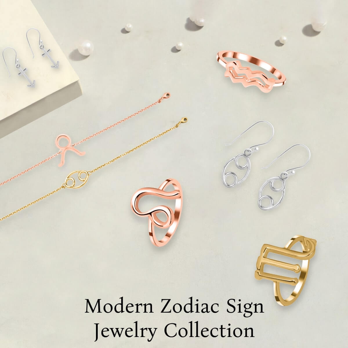 Silver Zodiac Sign Jewelry