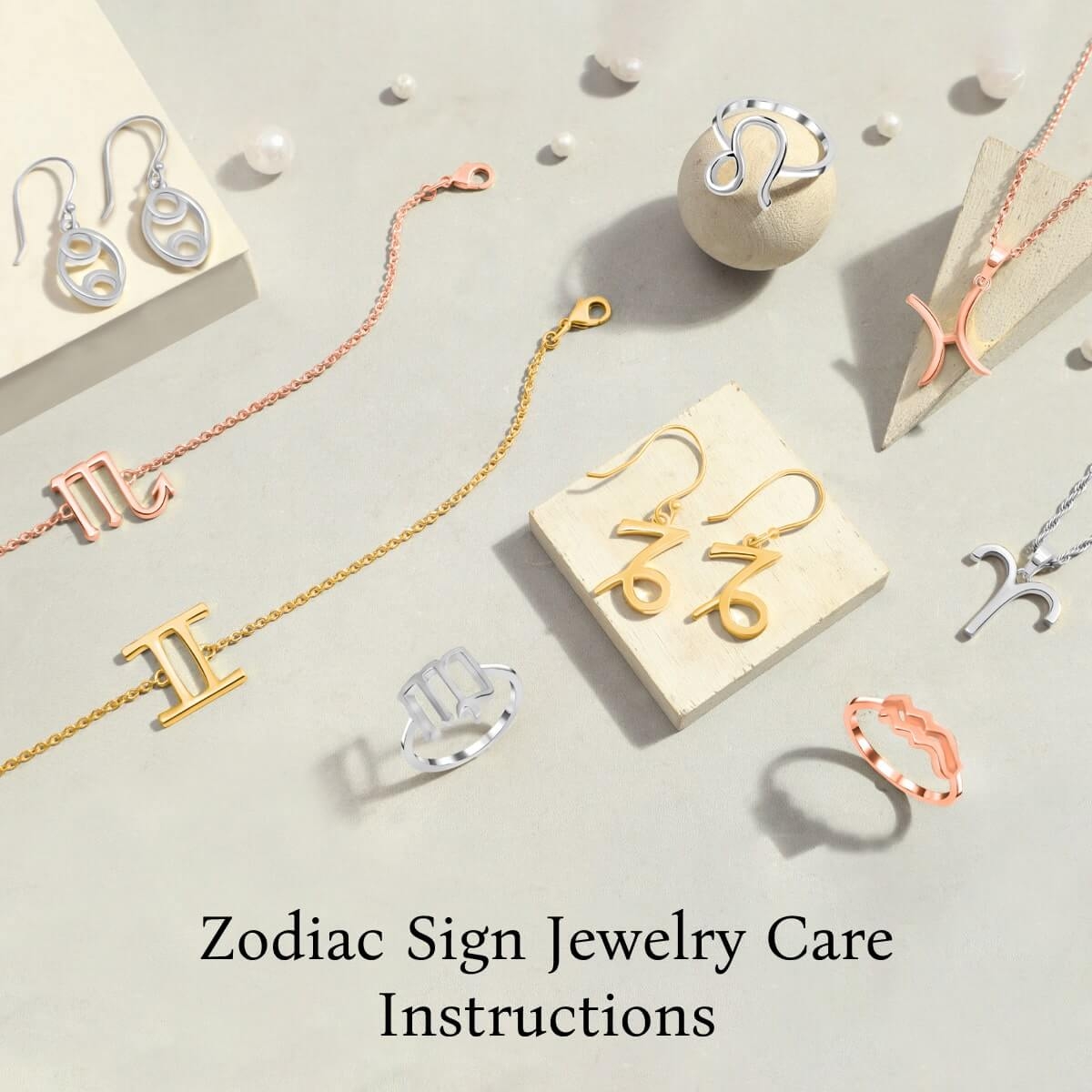 How to Take Care of Silver Zodiac Sign Jewelry