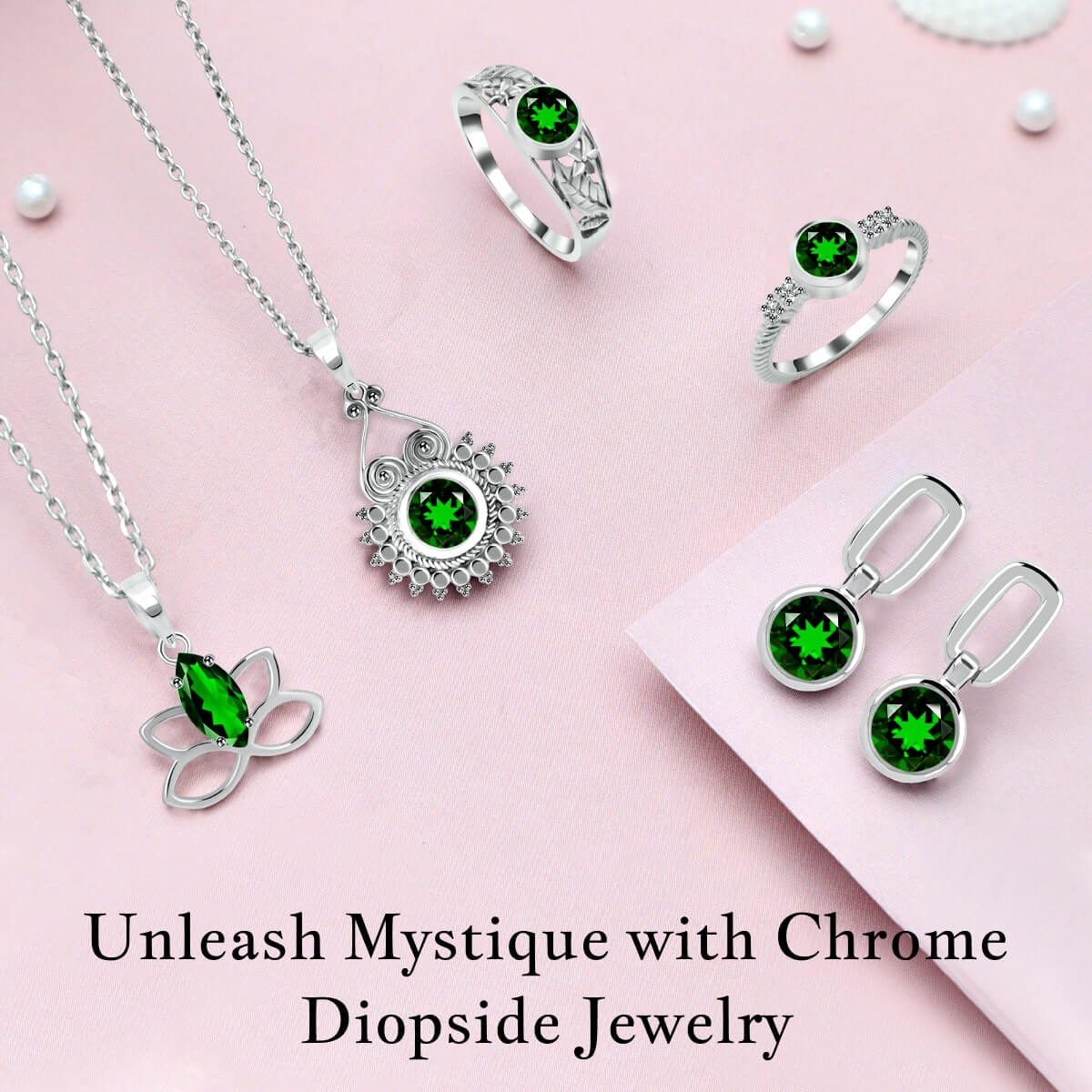 Chrome Diopside Jewelry