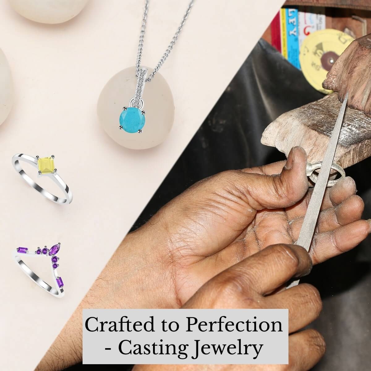 Casting Jewelry: Sculpting Artistry into Wearable Masterpieces Casting Gemstone Jewelry