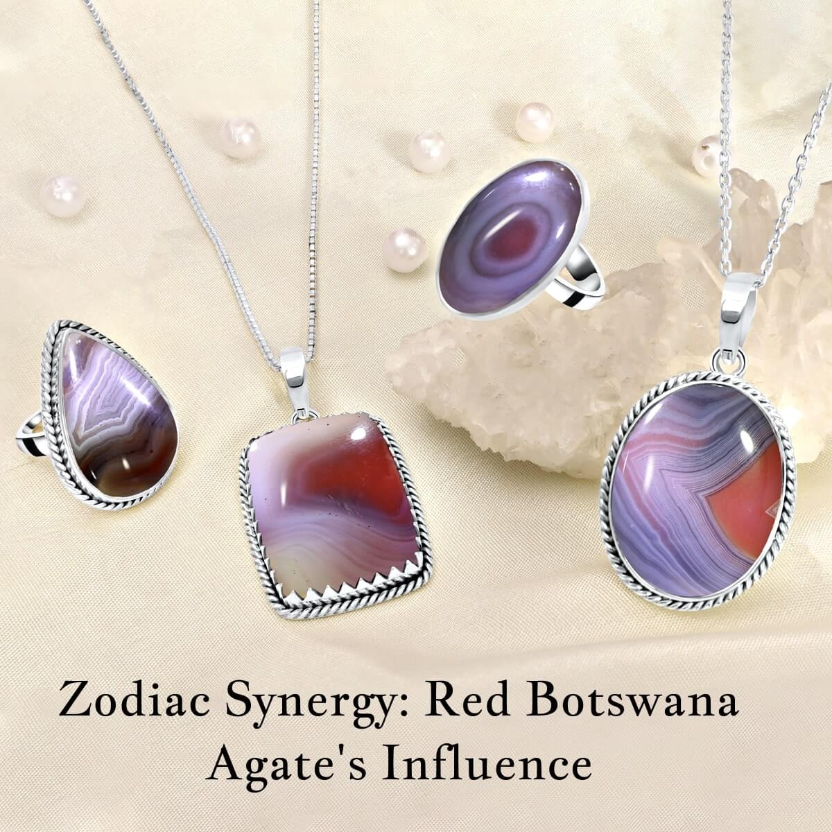 Botswana Agate Zodiac Sign