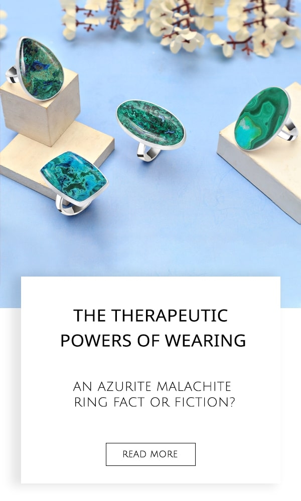 Azurite Malachite Ring