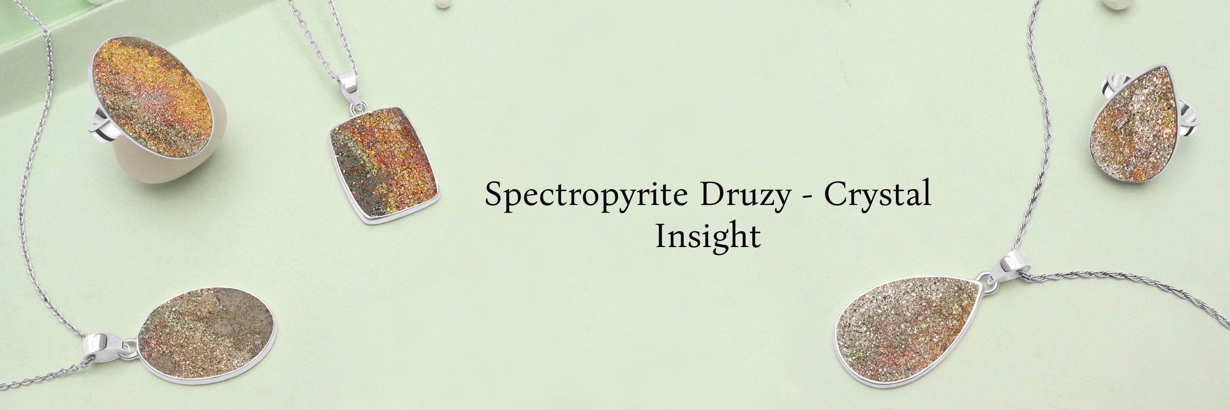 What is Spectropyrite Druzy What is Spectropyrite Druzy