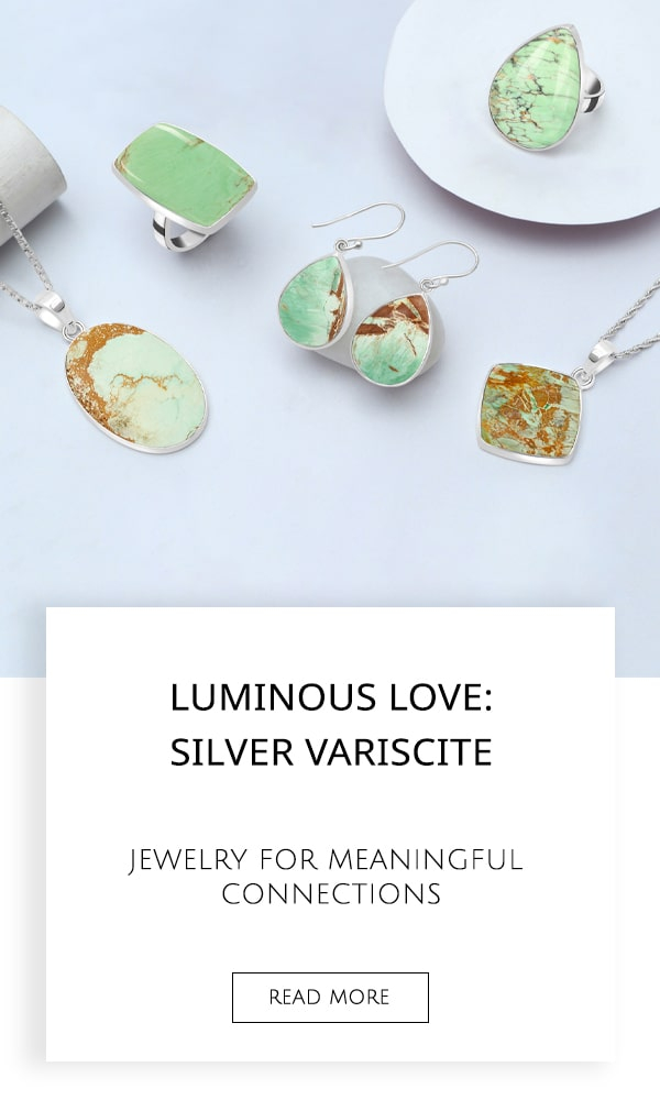 Silver Variscite Jewelry