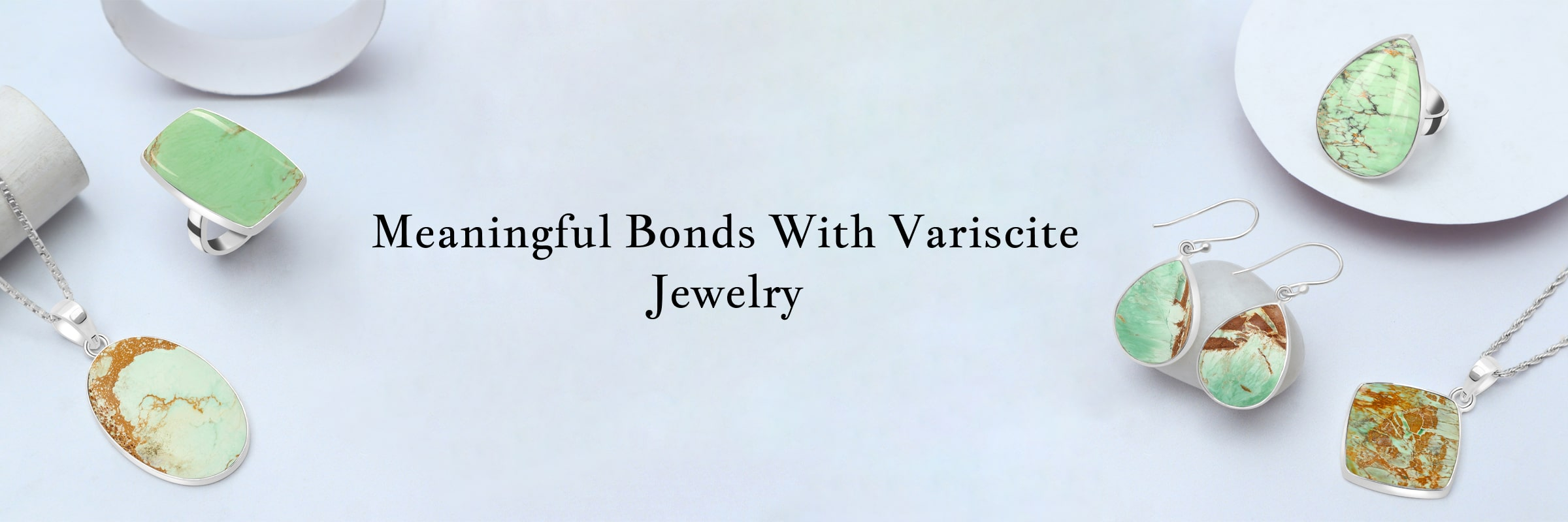 Luminous Love: Silver Variscite Jewelry for Meaningful Connections Shattuckite Jewelry