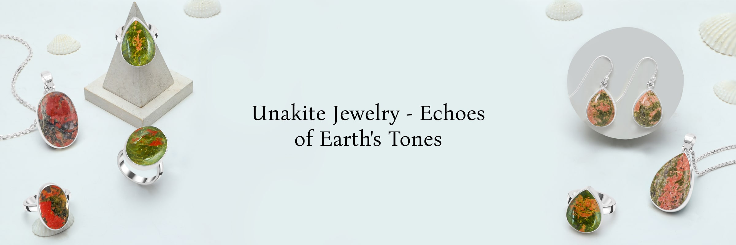 Nature's Palette: Silver Unakite Jewelry Inspired by Earth's Colors Silver Unakite Jewelry