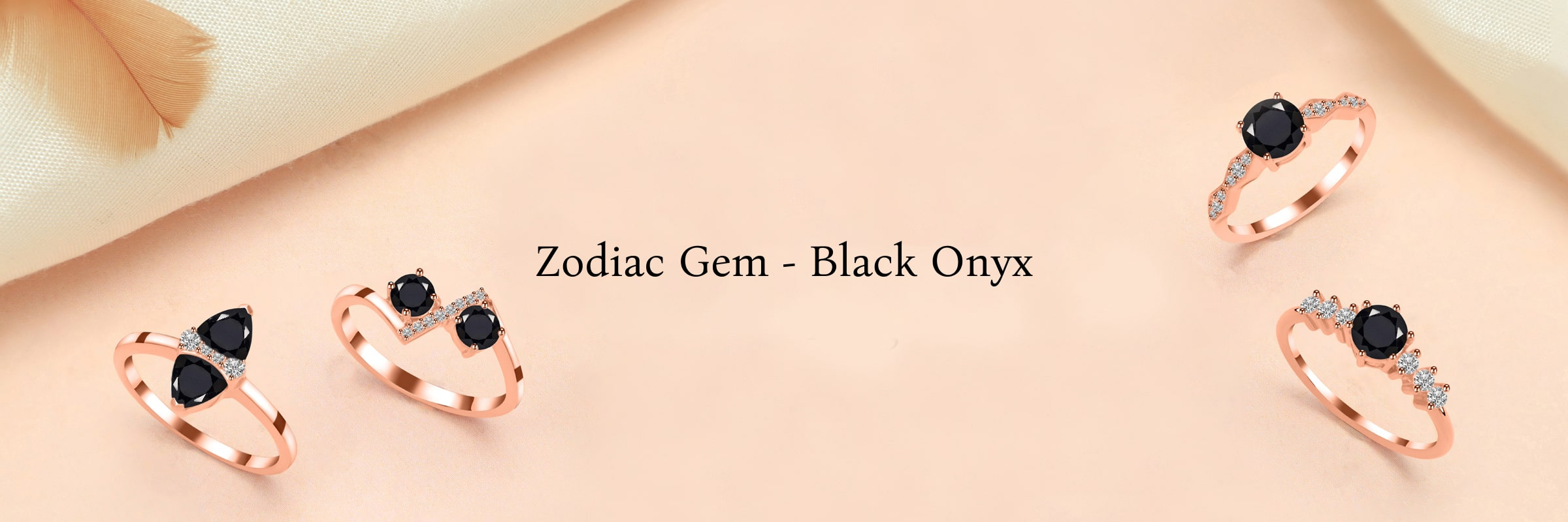 Zodiac Birthstone of Black Onyx