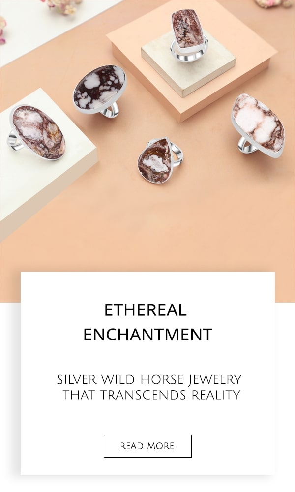Silver Wild Horse Jewelry