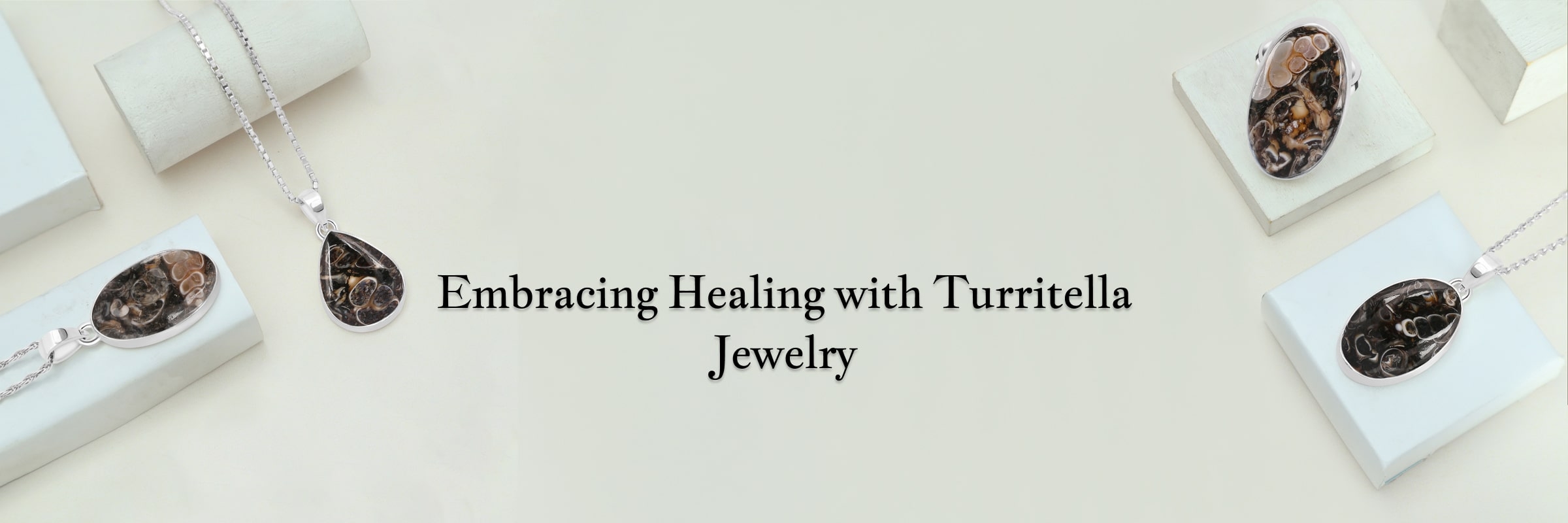 Silver Turritella Jewelry