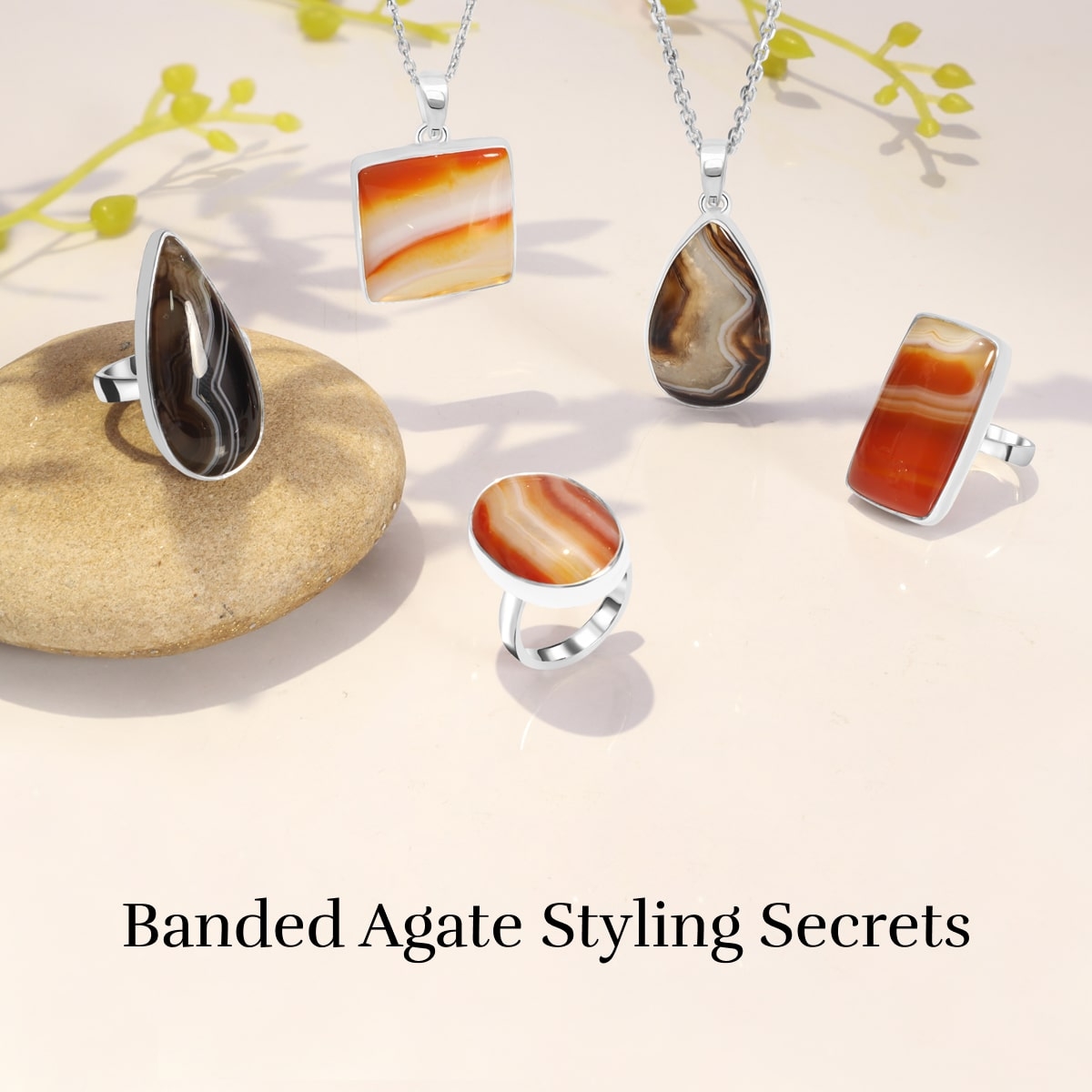 Tips and Tricks for Styling and Accessorizing Banded Agate Tips and Tricks for Styling and Accessorizing Banded Agate
