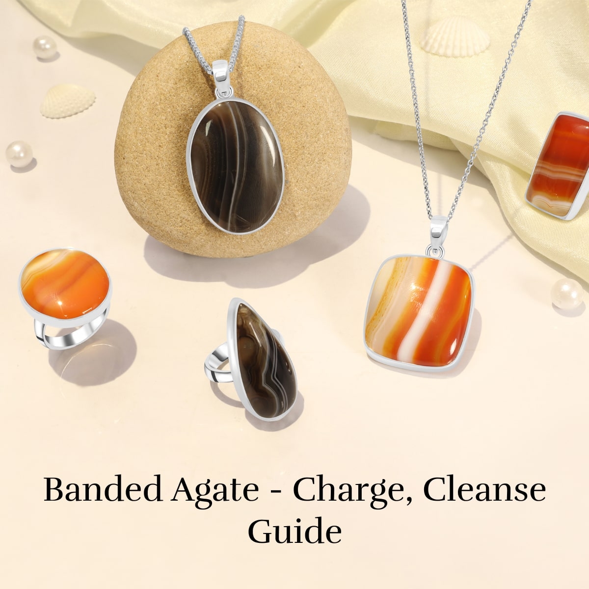 A Guide to Charging and Cleansing for Optimal Healing Properties Charging and Cleansing Banded Agate