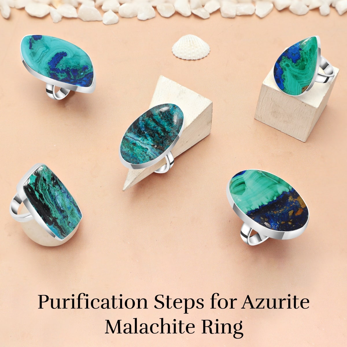 How to Cleanse and Charge Your Azurite Malachite Ring