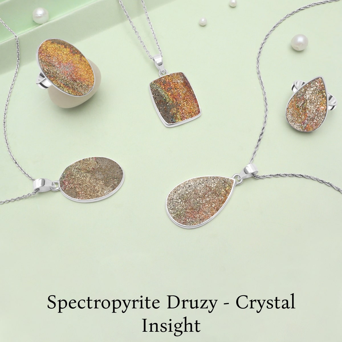 What is Spectropyrite Druzy? What is Spectropyrite Druzy