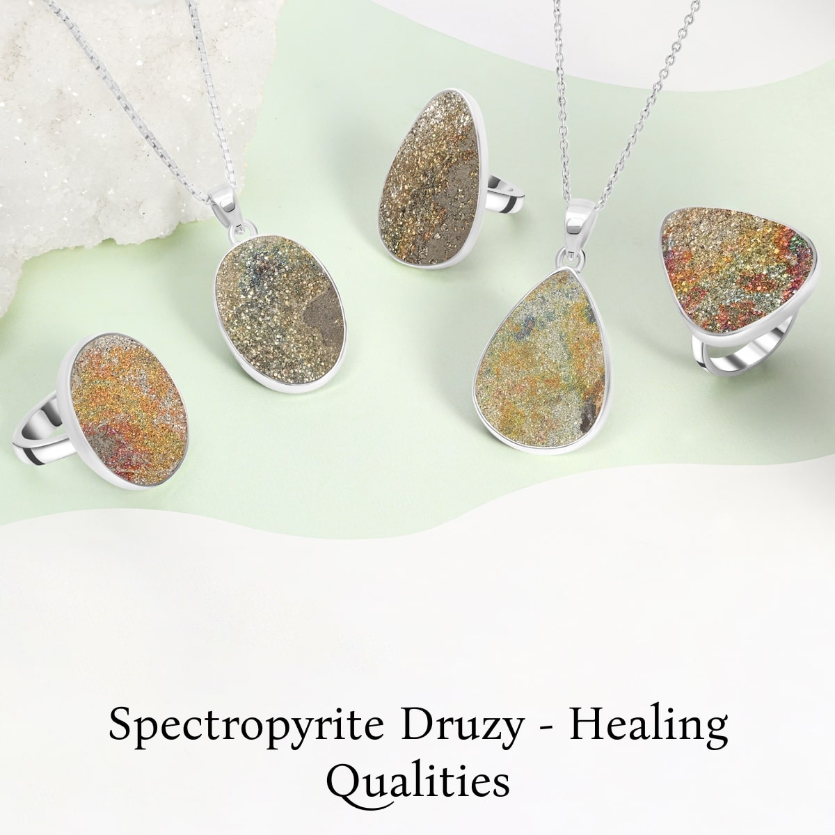 Healing Properties of Spectropyrite Druzy Healing Properties of Spectropyrite Druzy