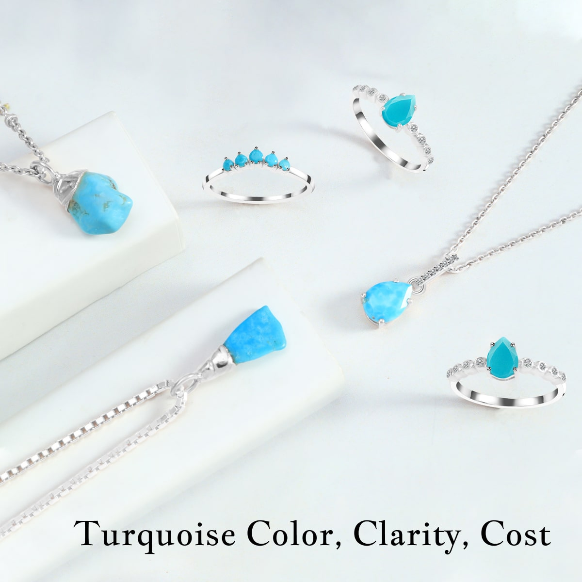 Color, Clarity, and Cost Of Turquoise Gemstone
