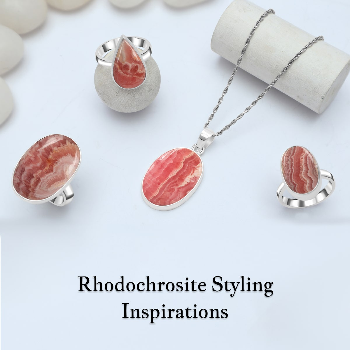Different Ways to Style Rhodochrosite Jewelry Different Ways to Style Rhodochrosite Jewelry