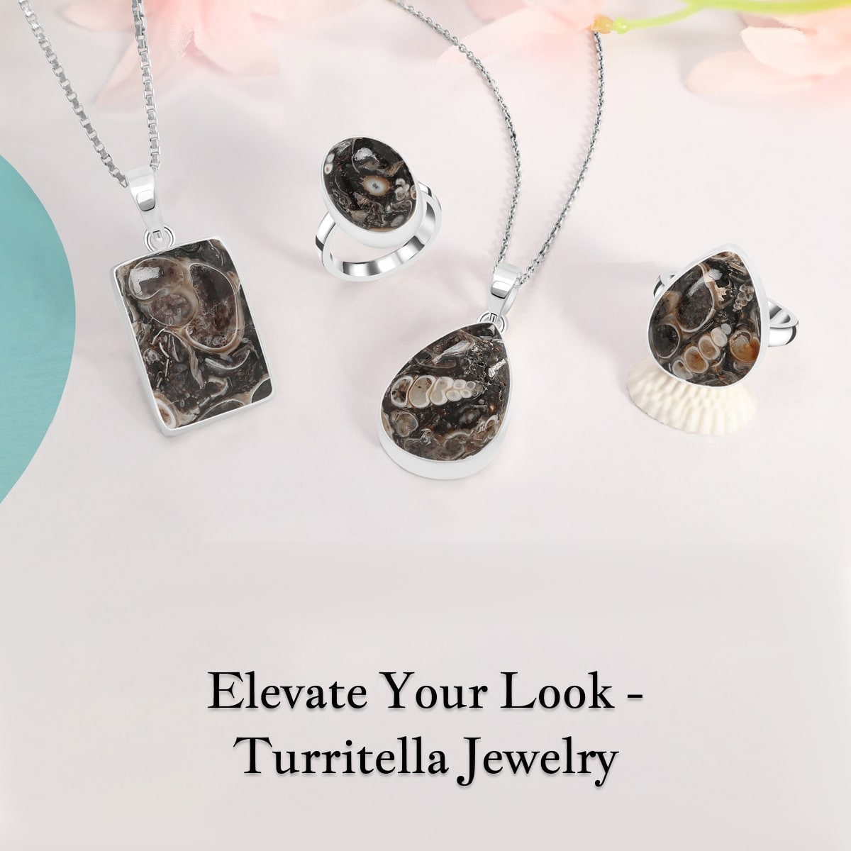 Style Yourself With Silver Turritella Jewelry
