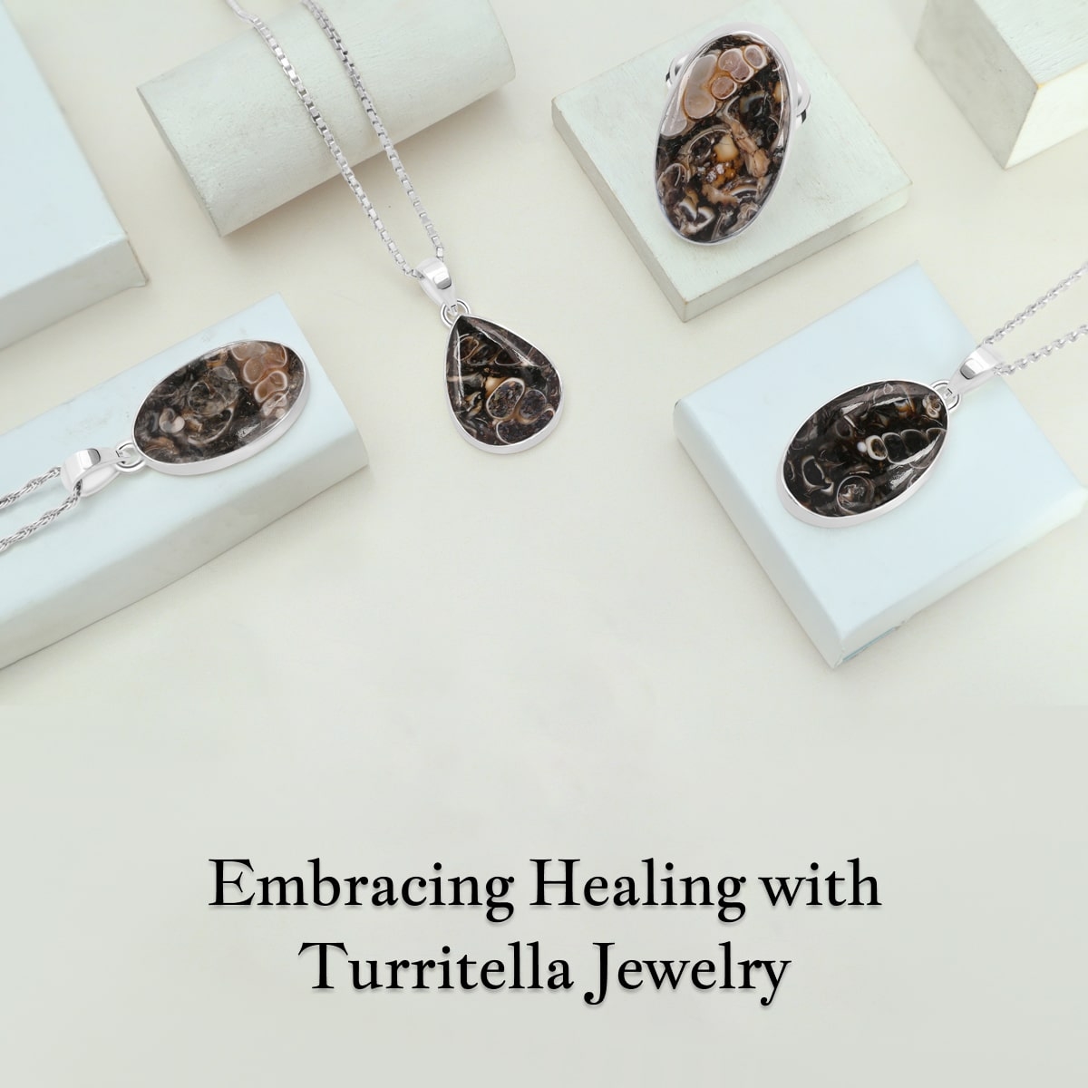 Silver Turritella Jewelry Healing Properties
