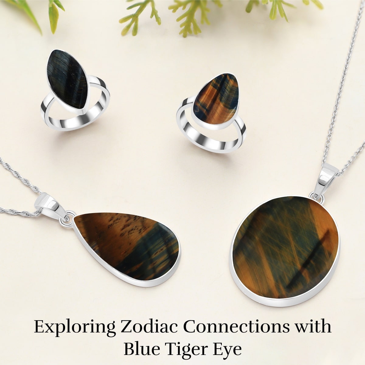Celestial Guardian: Exploring Blue Tiger Eye's Connection with Zodiac Signs Blue Tiger Eye's Jewelry