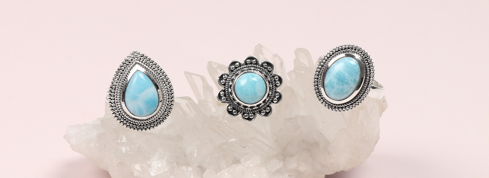 Wholesale Larimar Rings Wholesale Larimar Rings