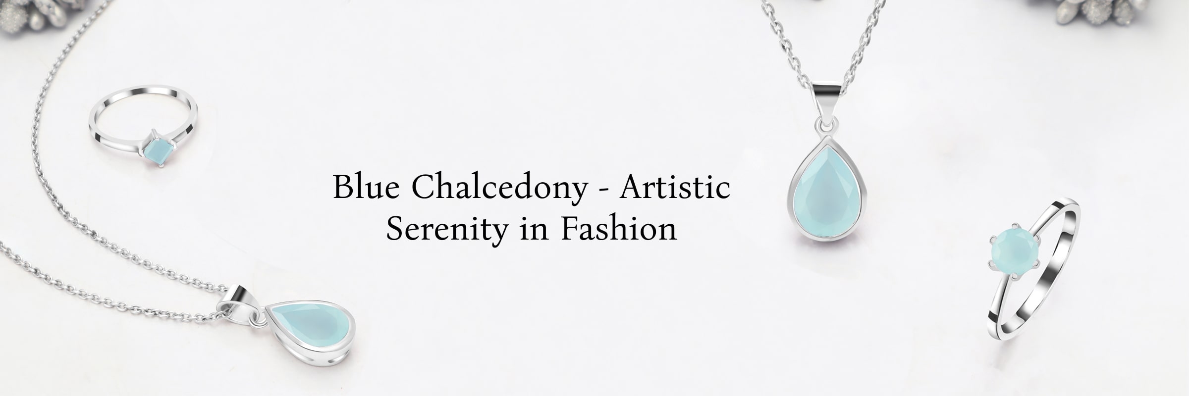 CbyC | Blue Chalcedony Necklace | Sara Clausin