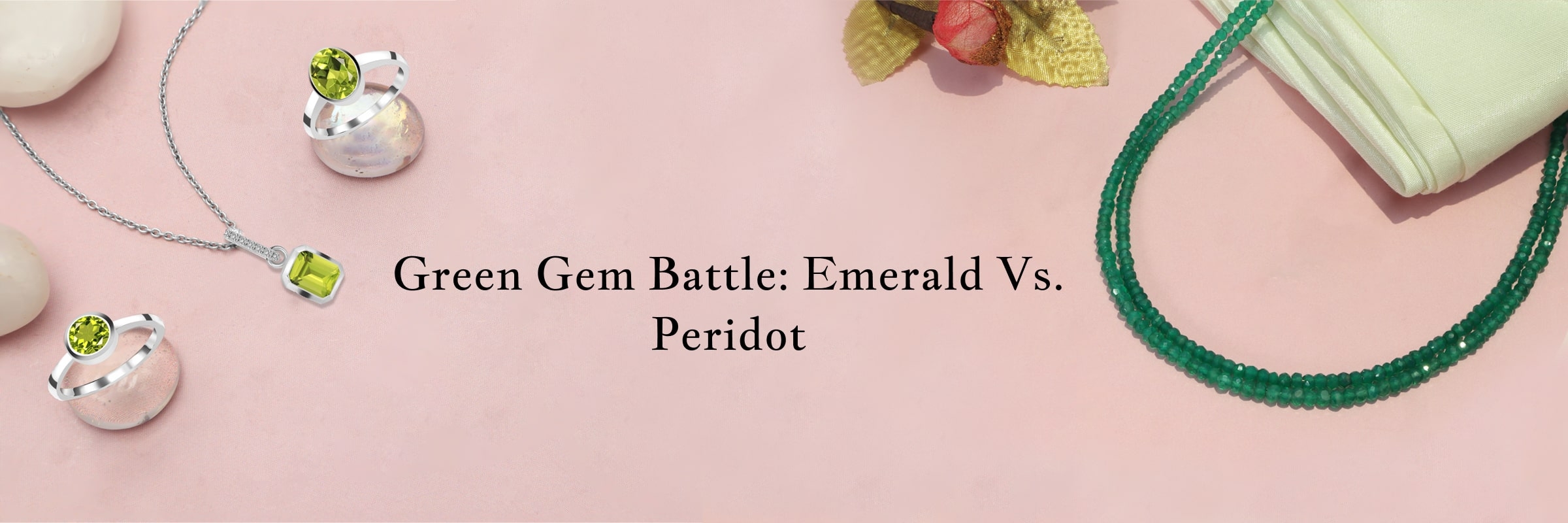 Gemstone Showdown: Emerald vs. Peridot - The Green Beauty Battle! Emerald vs. Peridot