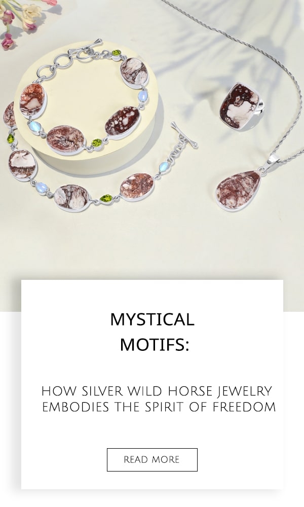 Silver Wild Horse Jewelry