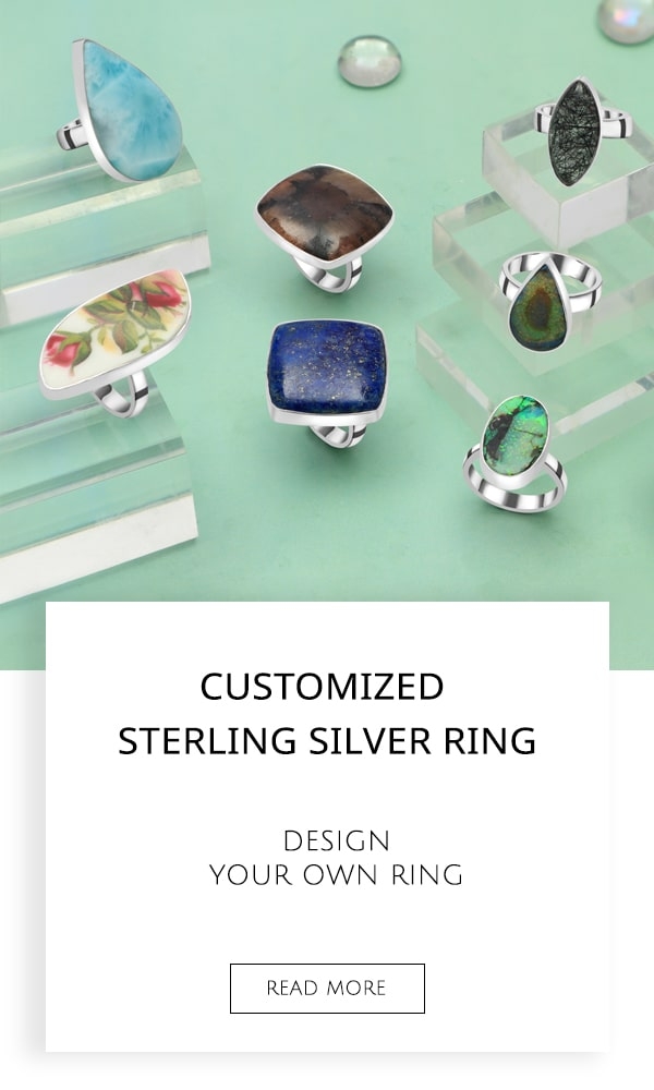 Customized Sterling Silver Ring