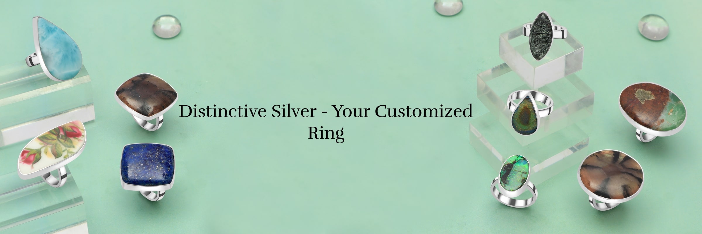 Customized Sterling Silver Ring - Design Your Own Ring Customized Sterling Silver Ring