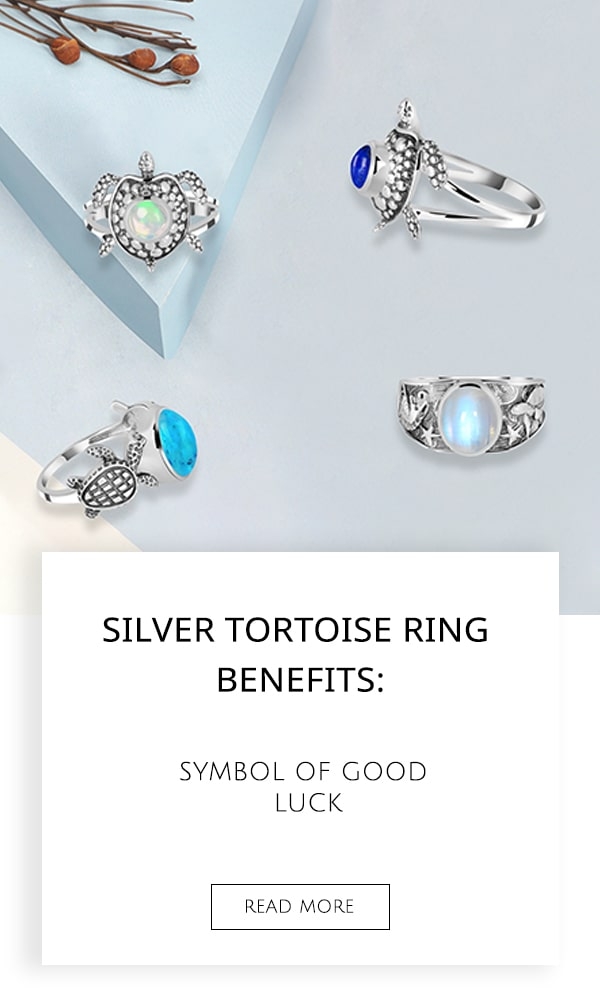 Silver Tortoise Ring Benefits