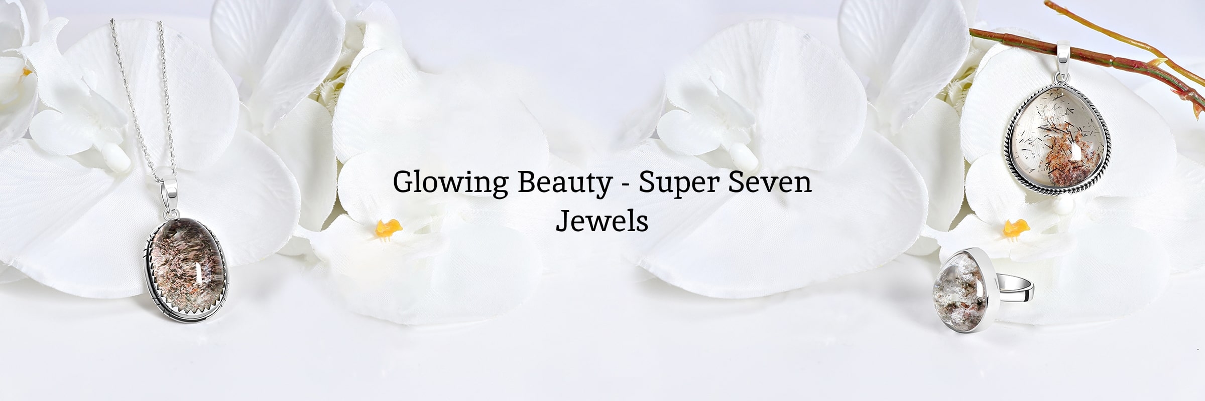 Infinite Luminescence: Super Seven Jewelry Radiating Ethereal Glow Super Seven Jewelry