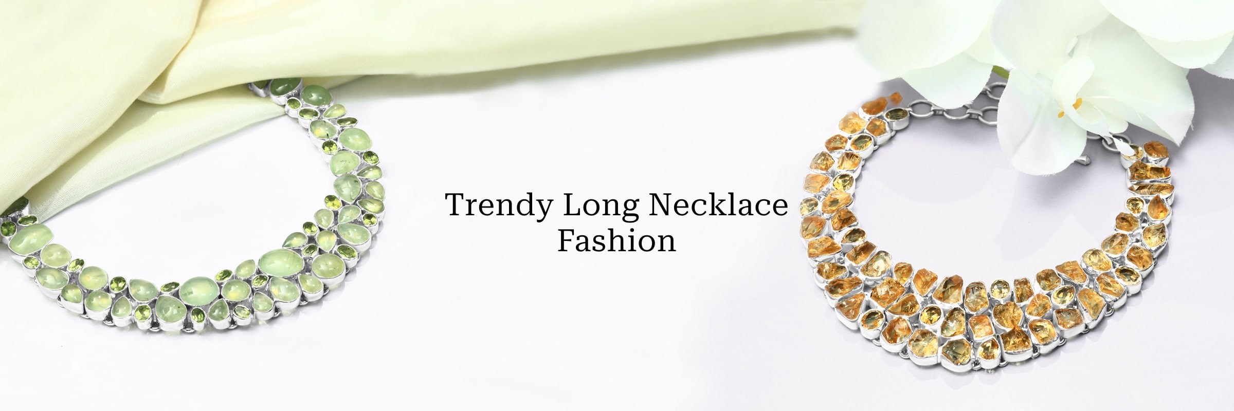 A Symphony of Elegance: Exploring the Allure of 5 Exquisite Long Necklace Designs from Rananjay Export Long Necklace Designs