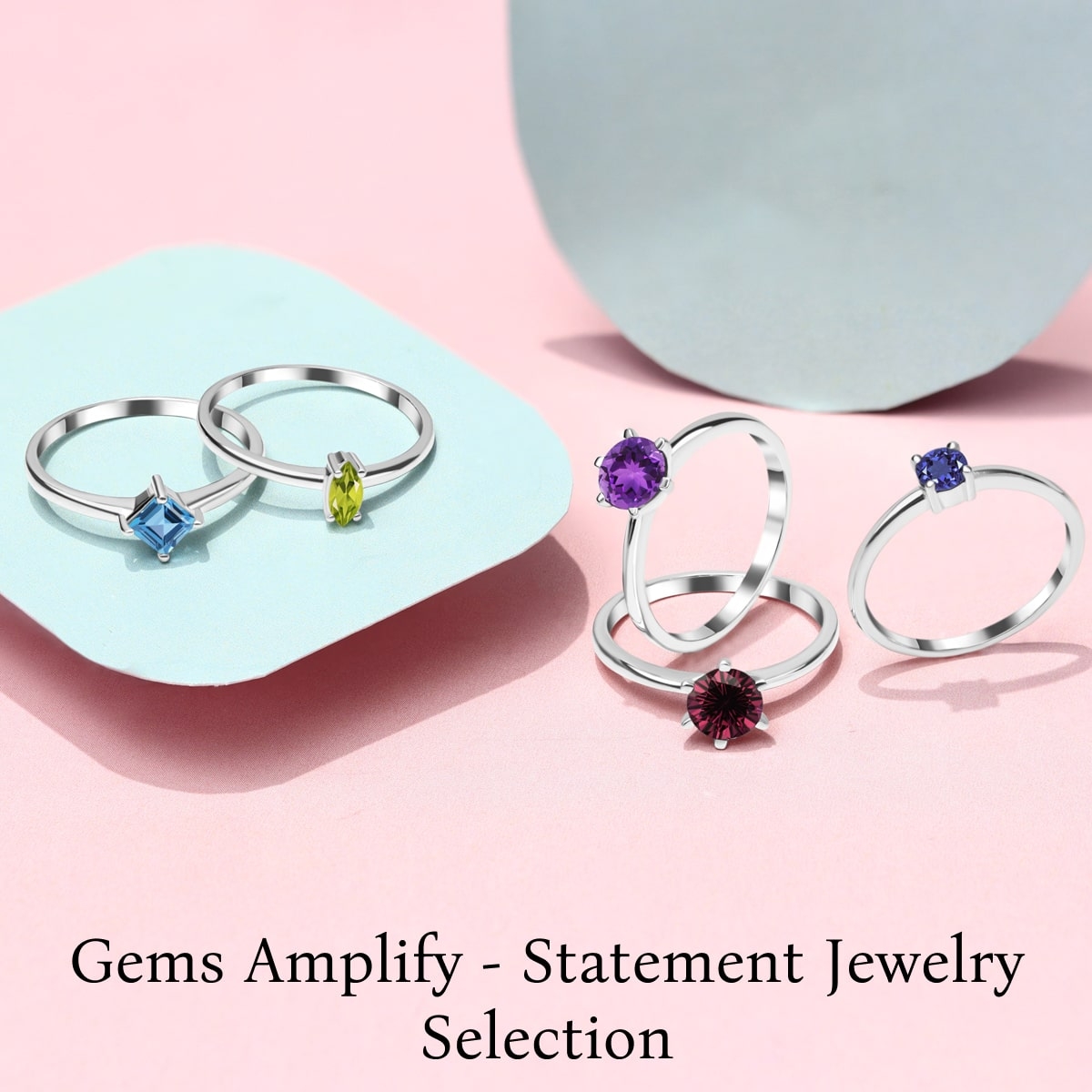 Gemstones that work well as the statement jewelry