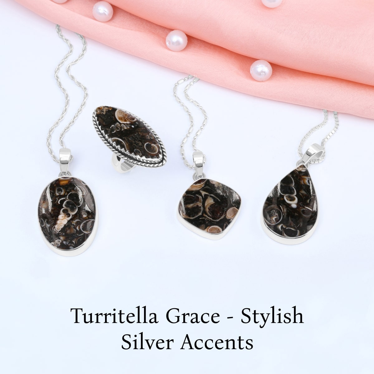 Exquisite Accents: Silver Turritella Jewelry to Enhance Your Style Turritella Jewelry