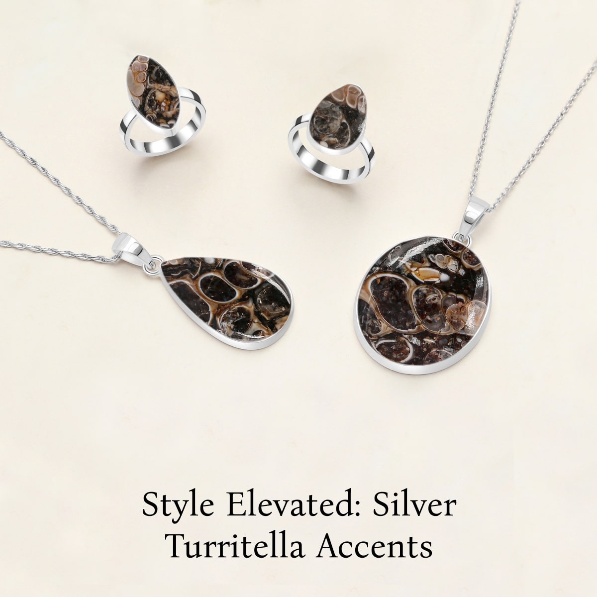 Styling with Silver Turritella Jewelry Styling with Silver Turritella Jewelry