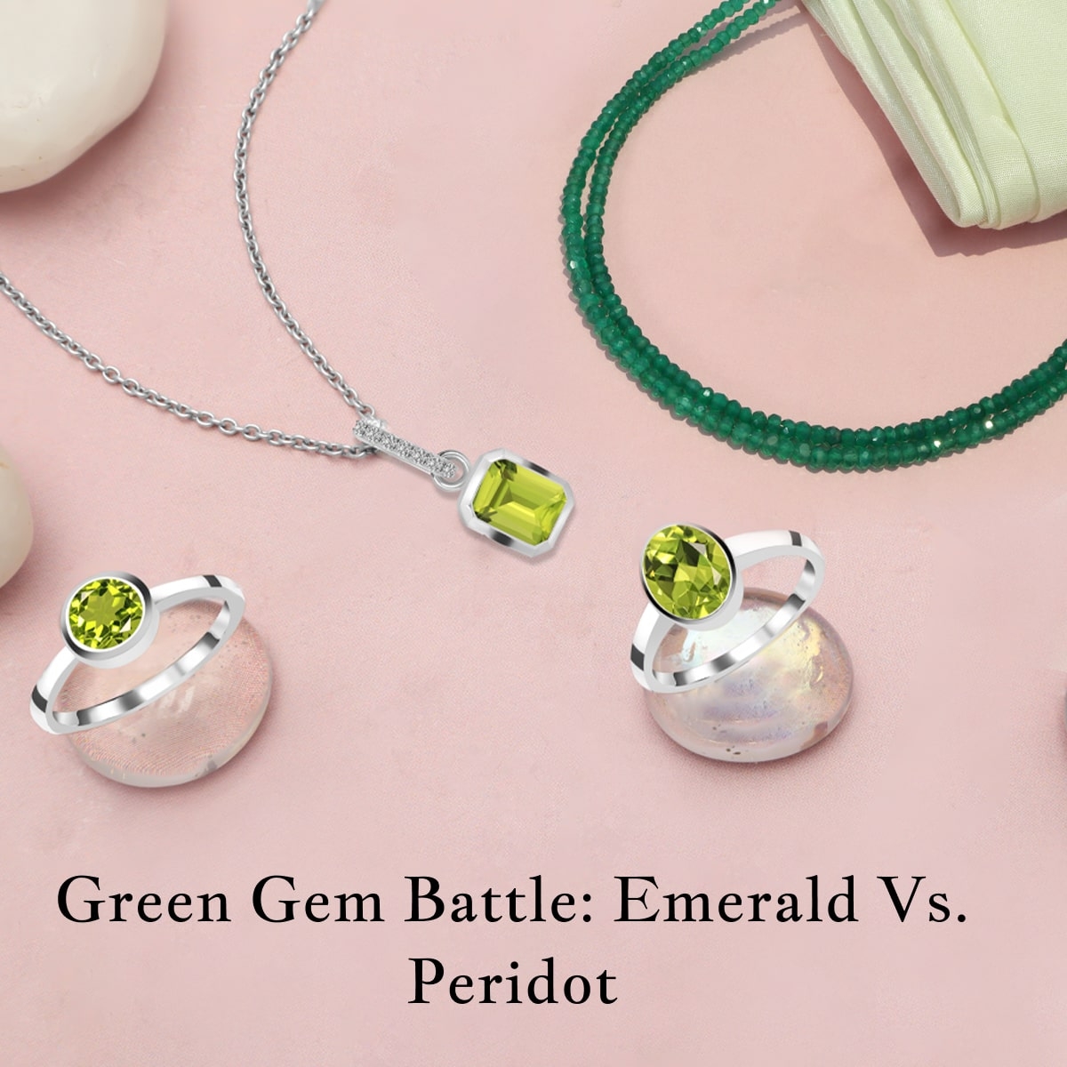 Gemstone Showdown: Emerald vs. Peridot - The Green Beauty Battle! Emerald vs. Peridot