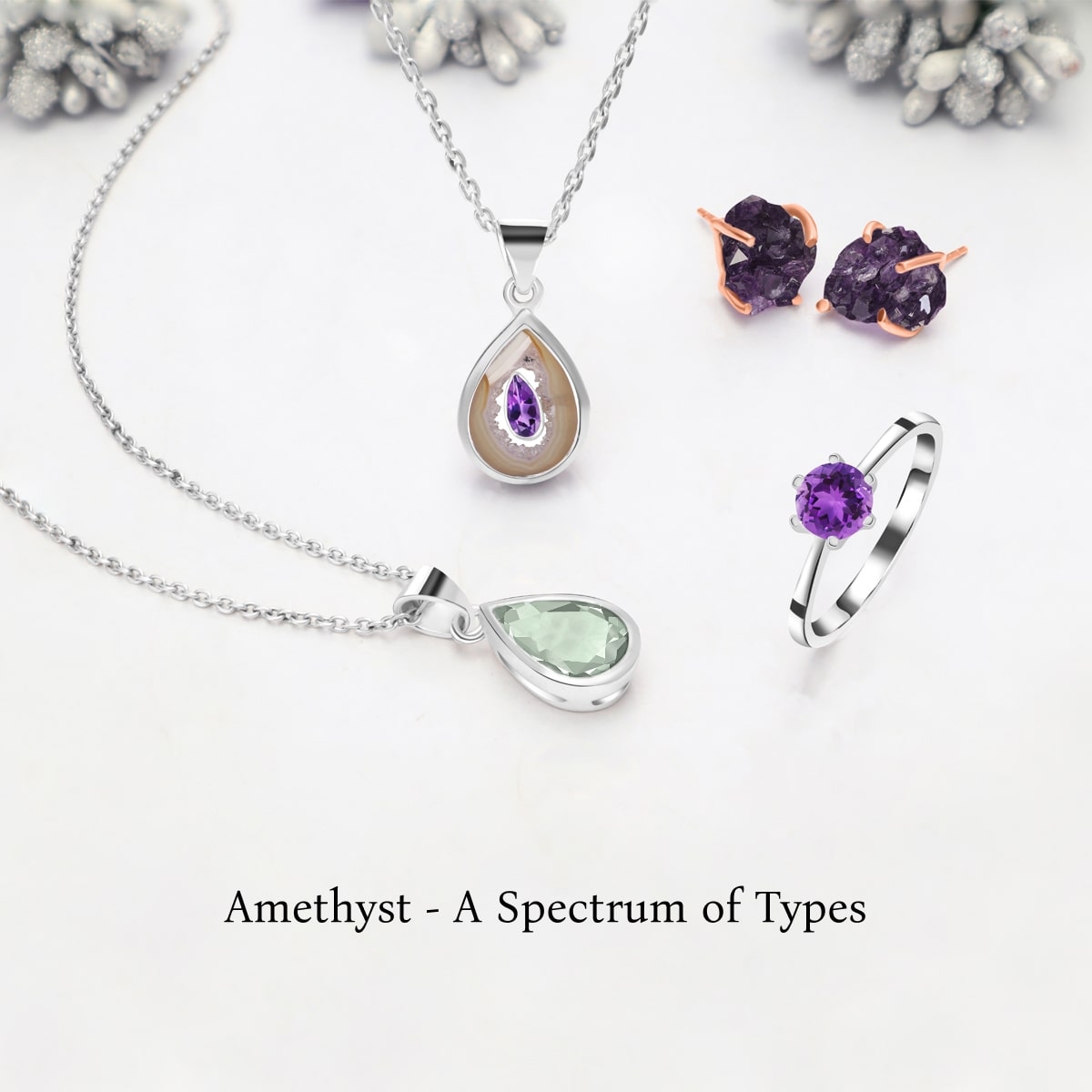 Types Of Amethyst Gemstone For Jewelry Customizing