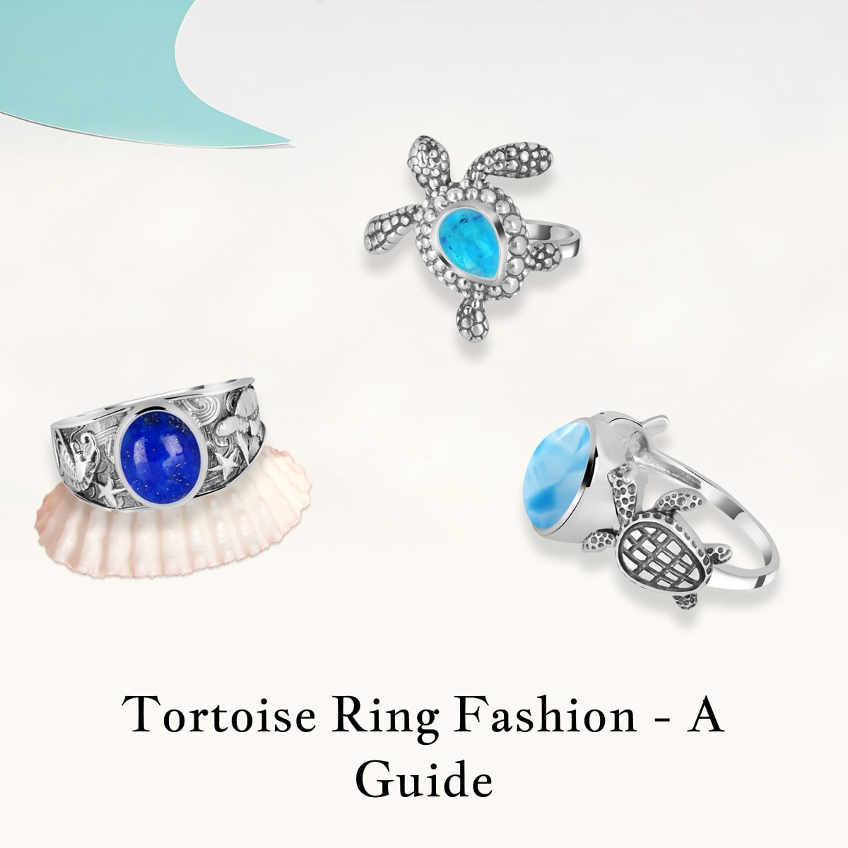 Buy Astro World White Color Silver Tortoise Ring for Women, Size- 19 at  Amazon.in