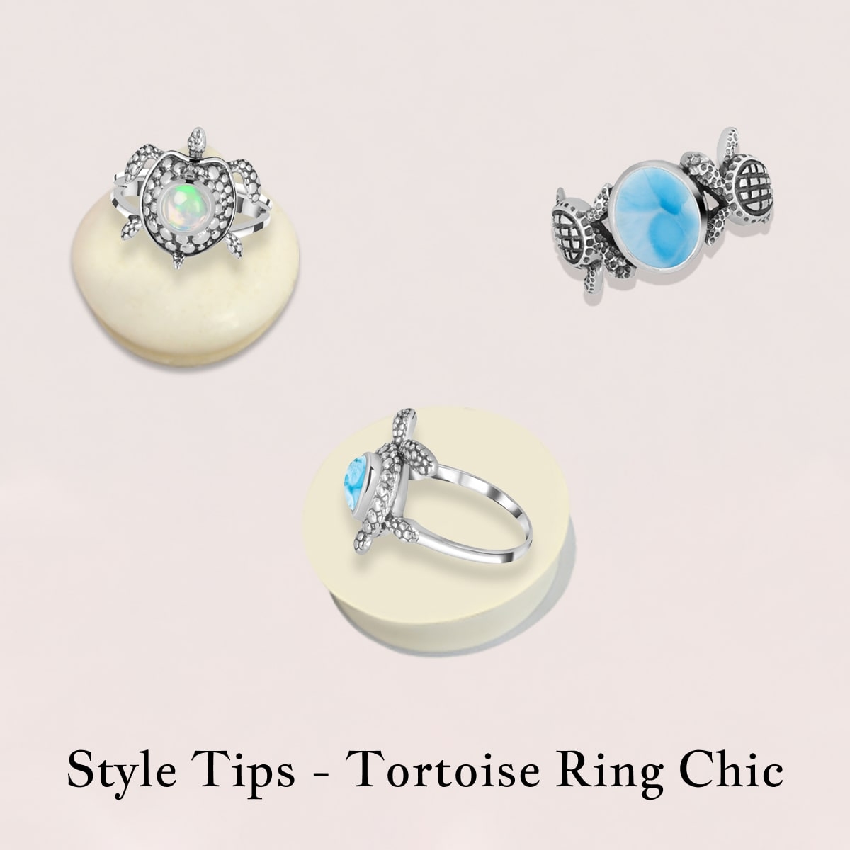 Regular Wear Tortoise Silver Ring at Rs 325/piece | Varanasi | ID:  23469524730