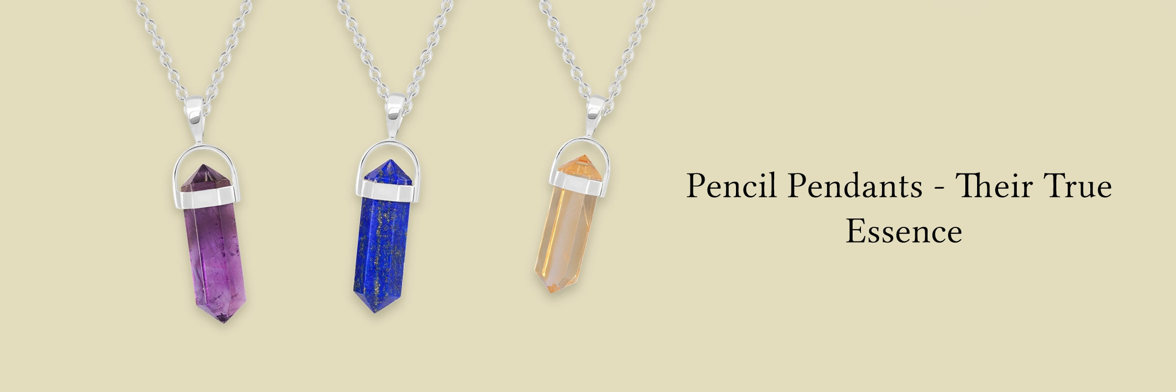 Meaning of Pencil Pendants Meaning of Pencil Pendants