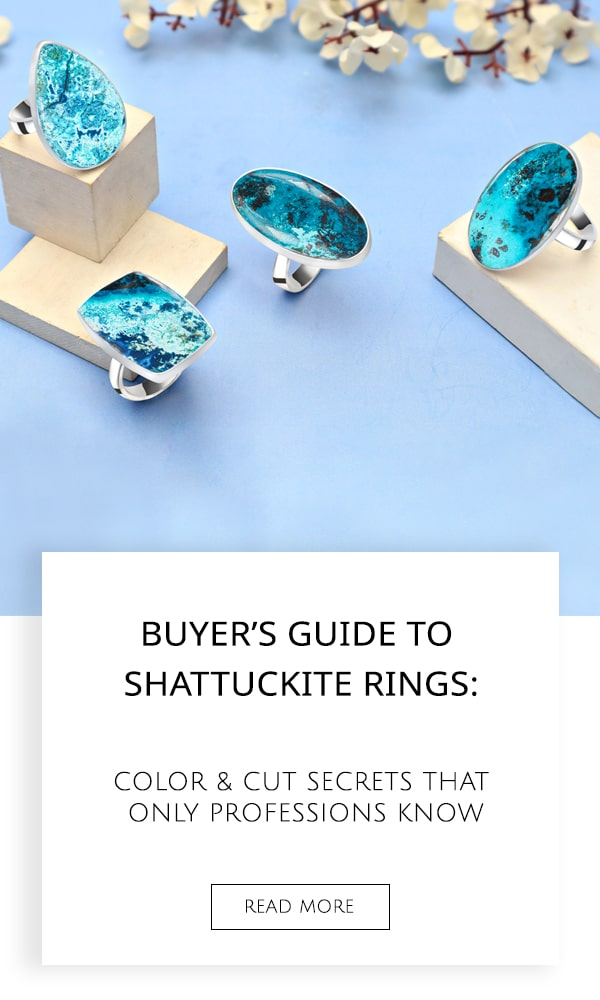 Shattuckite Rings