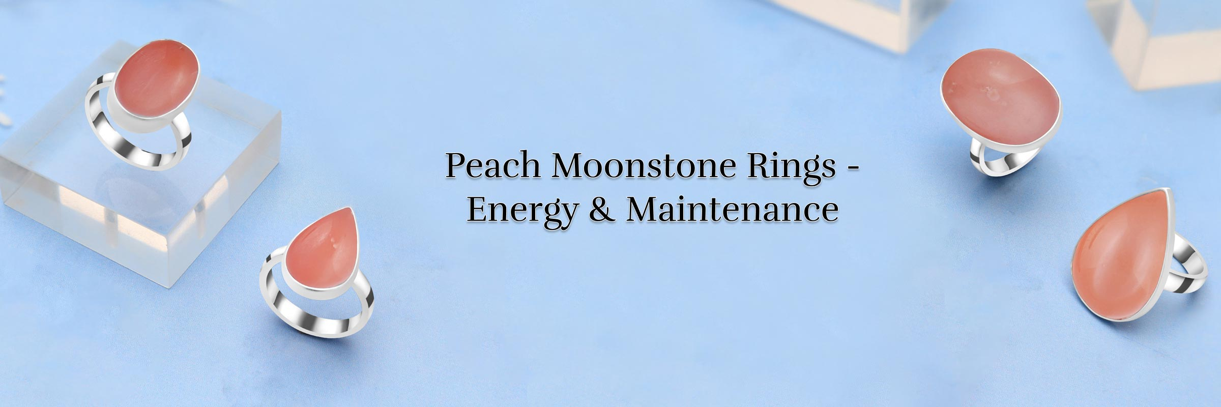 Ultimate Guide to Peach Moonstone Rings: Their Healing Powers & Some Maintenance Tips Peach Moonstone Rings