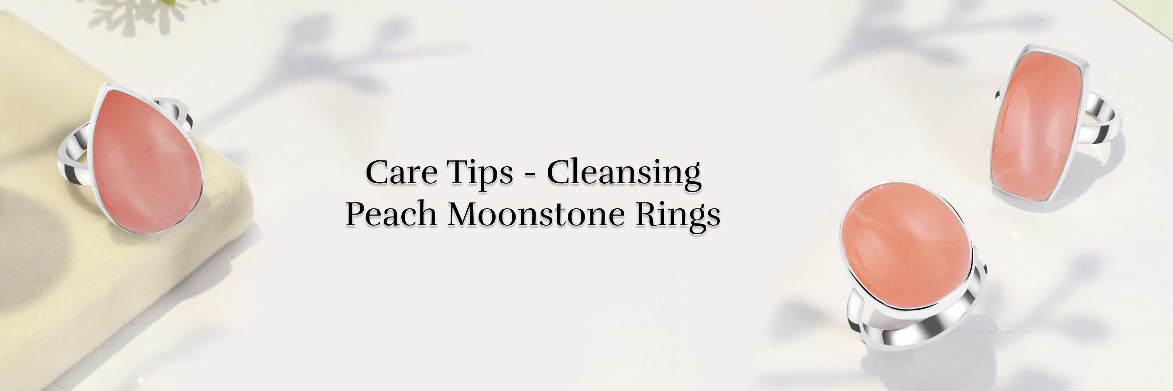 Cleansing and Charging Your Peach Moonstone Ring Cleansing and Charging Your Peach Moonstone Ring