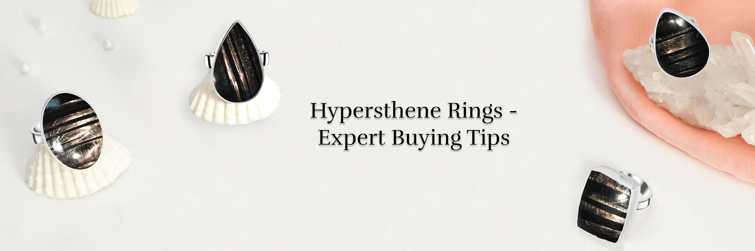 Hypersthene Rings