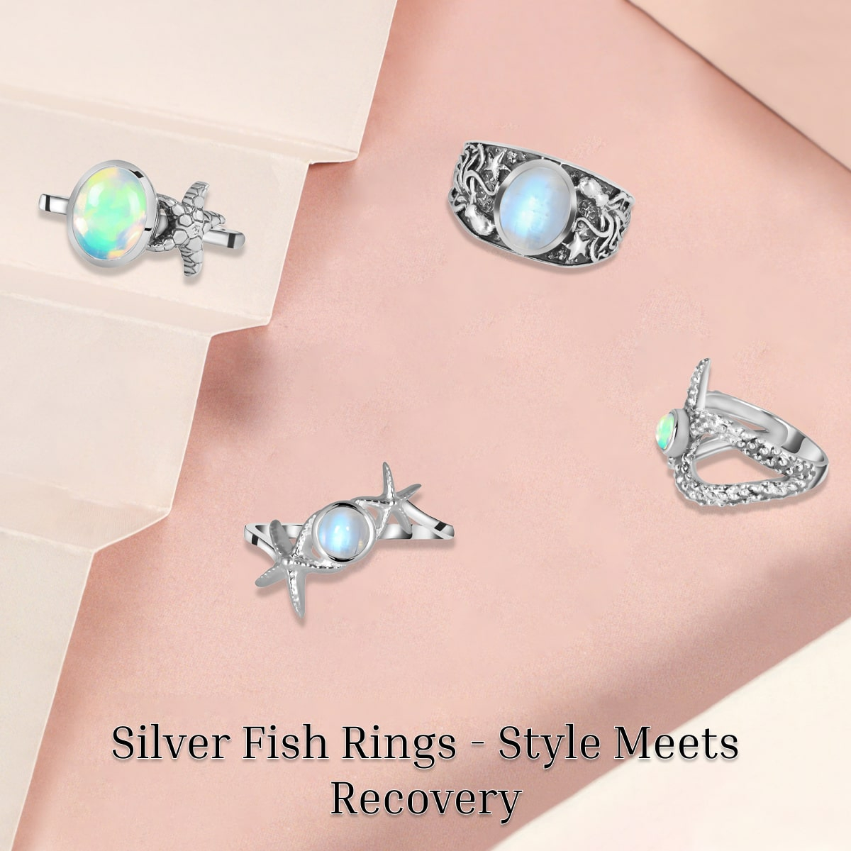 Silver Fish Rings