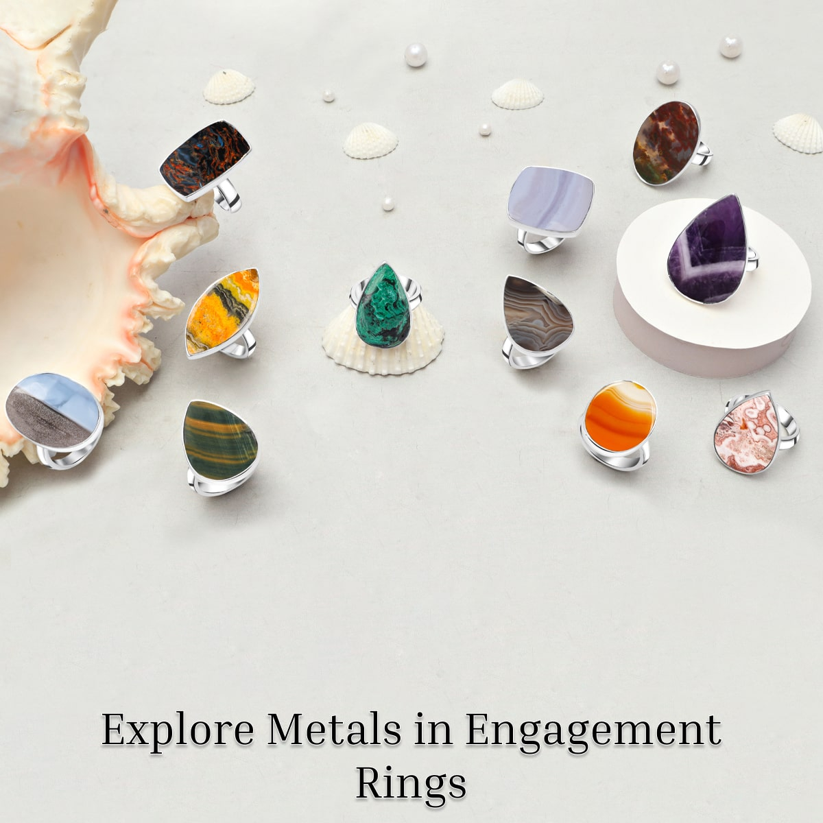 The Different Types of Metals Used for Engagement Rings